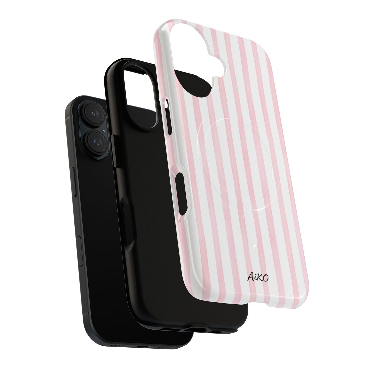 Pink Blush Stripes (Magsafe)