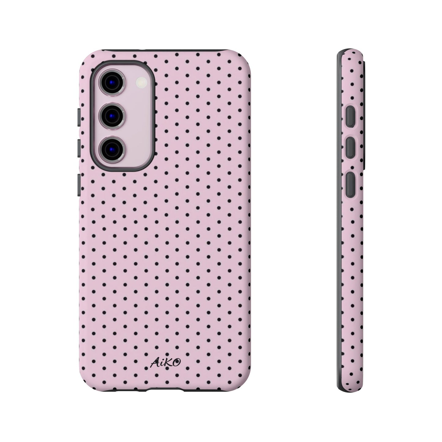 Baby Dots (Black and Pink)