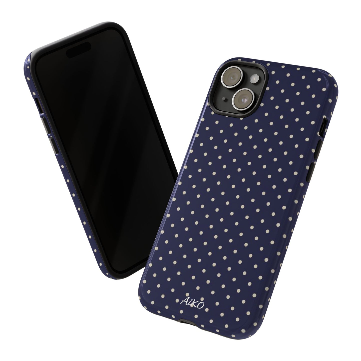 Baby Dots ( Navy and Blue)