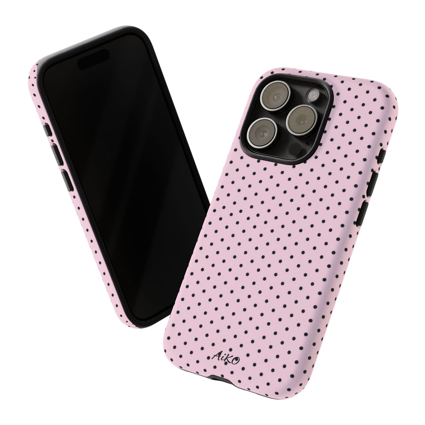 Baby Dots (Black and Pink)