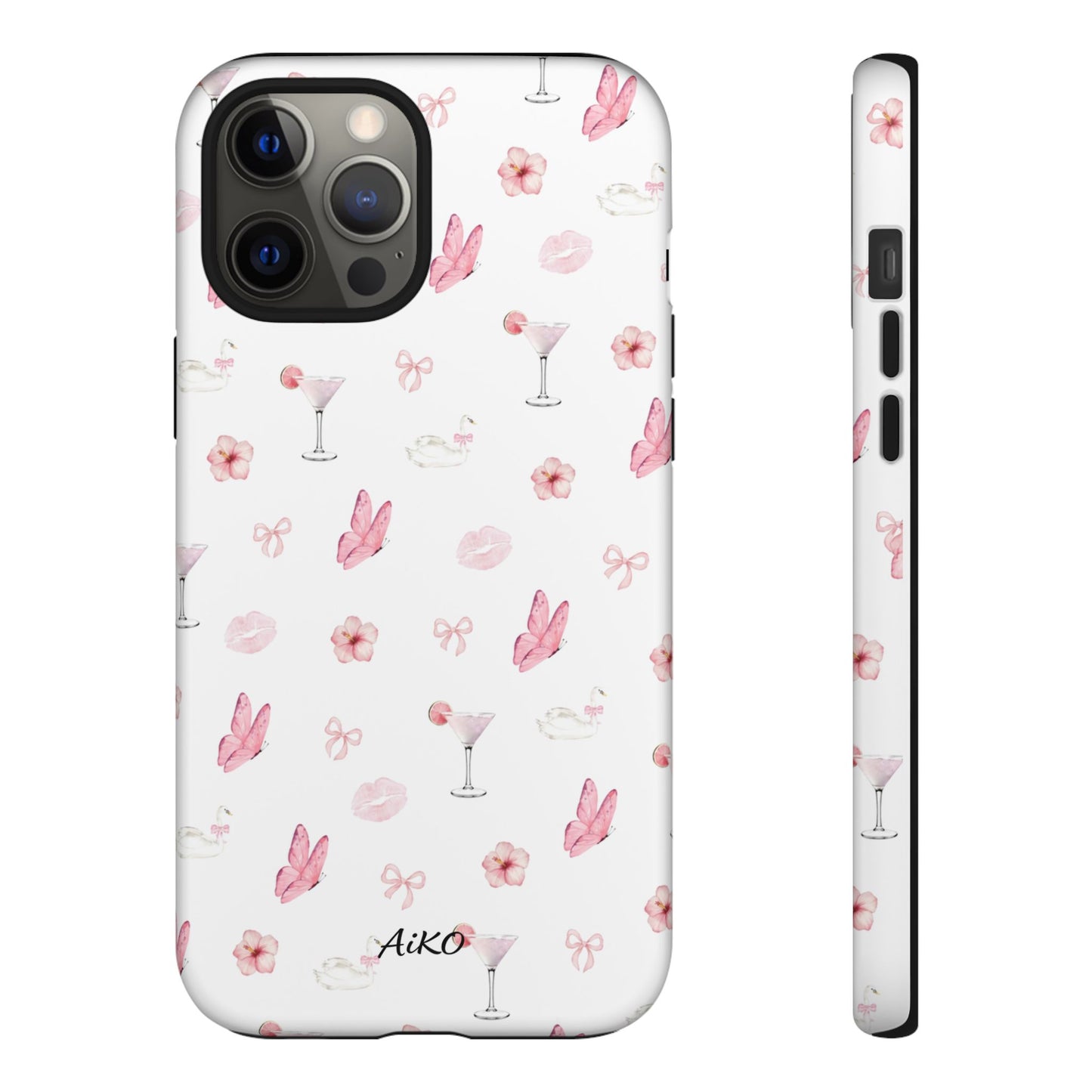 Pink Floral & Cocktail