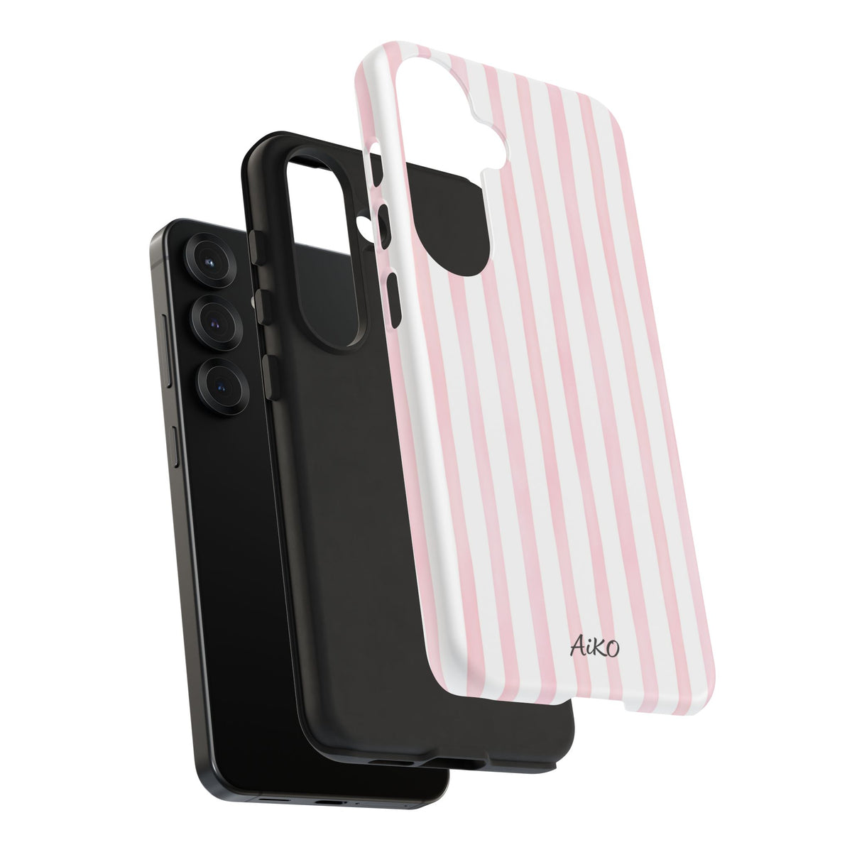 Pink Blush Stripes