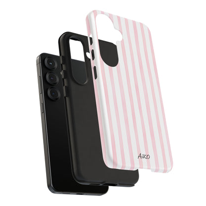 Pink Blush Stripes
