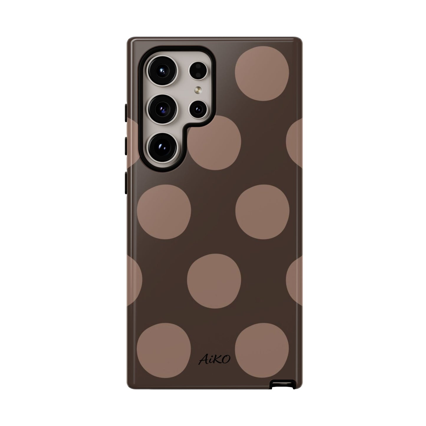 Polka Dots (Brown)