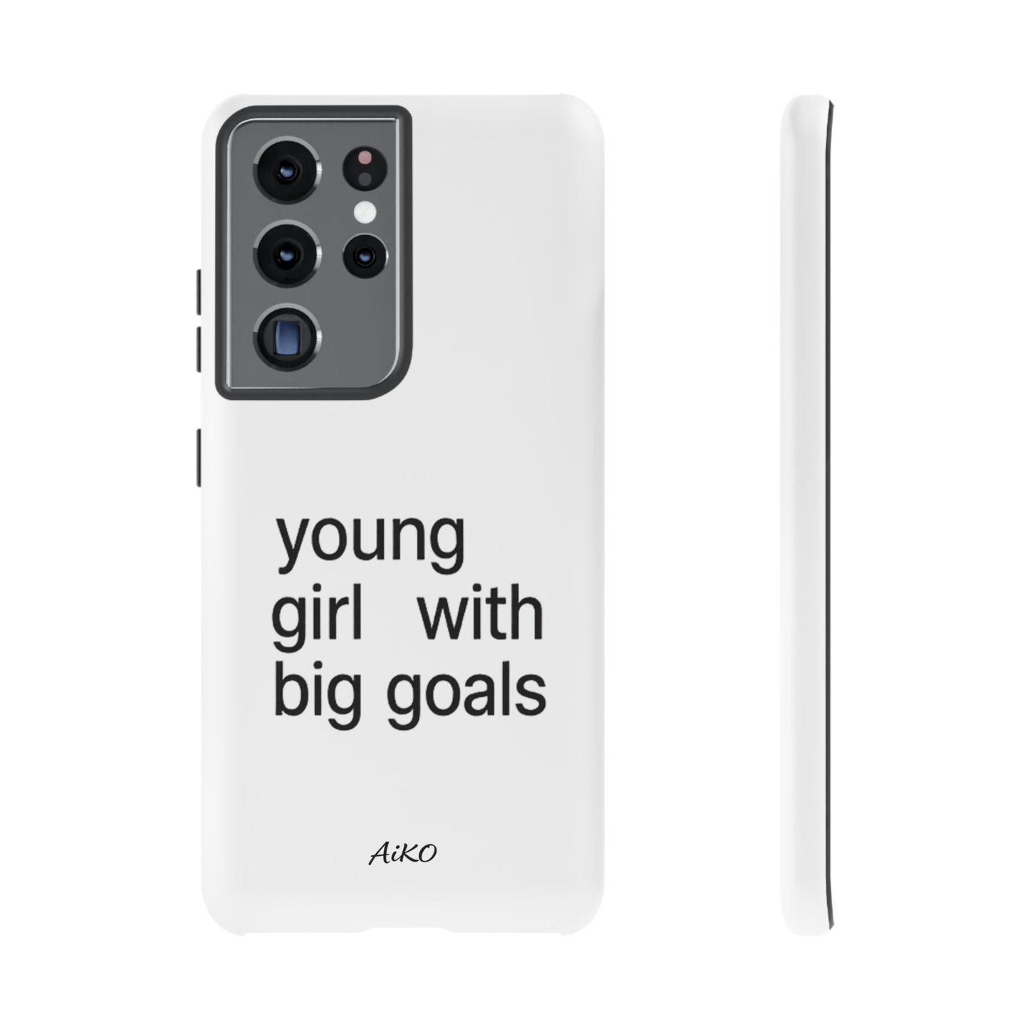 Young Girl With Big Goals