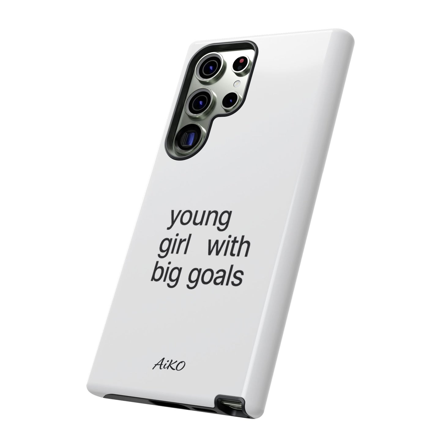 Young Girl With Big Goals