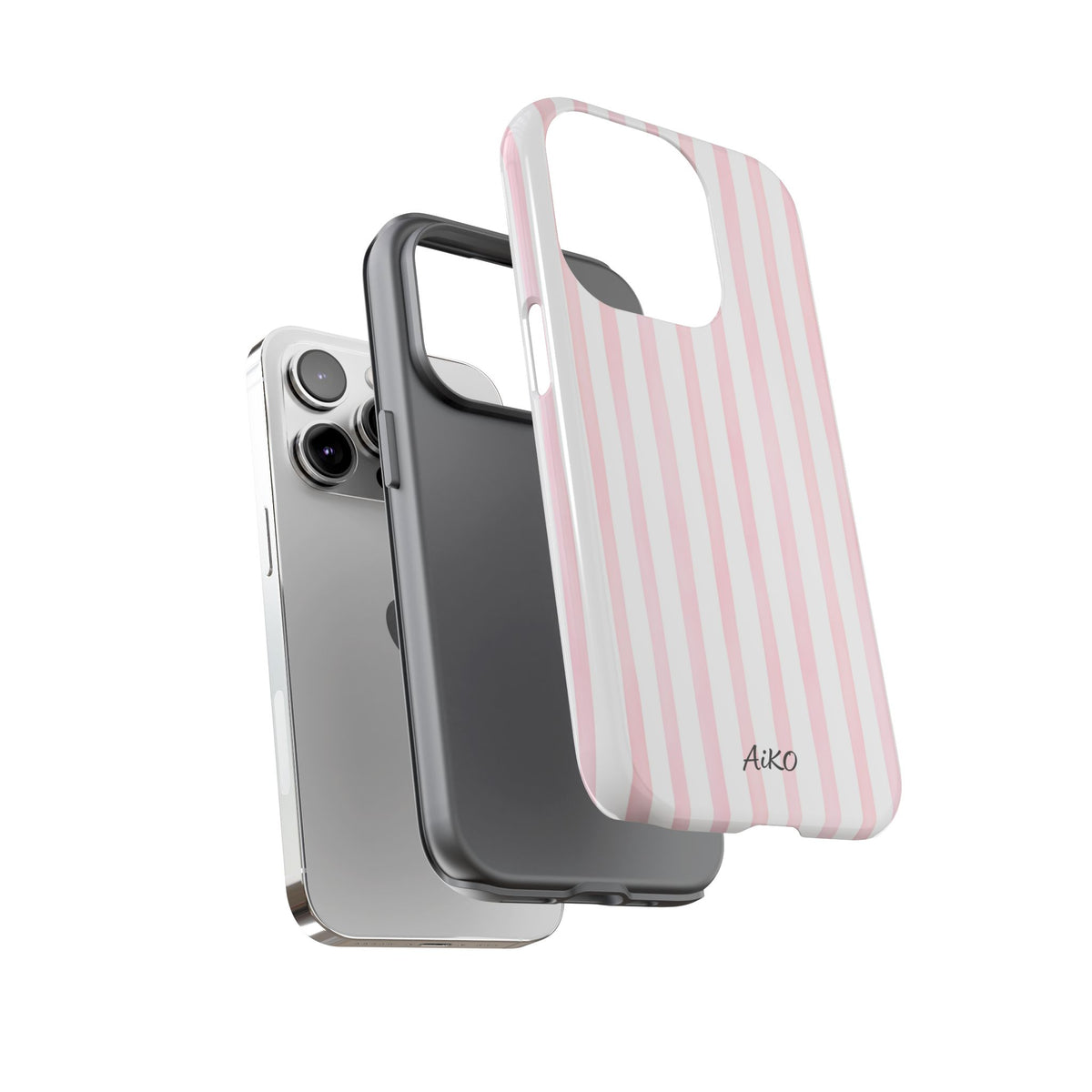 Pink Blush Stripes
