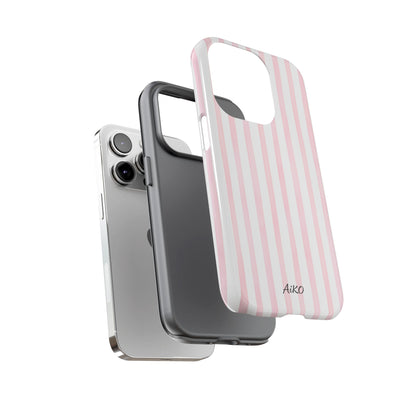 Pink Blush Stripes