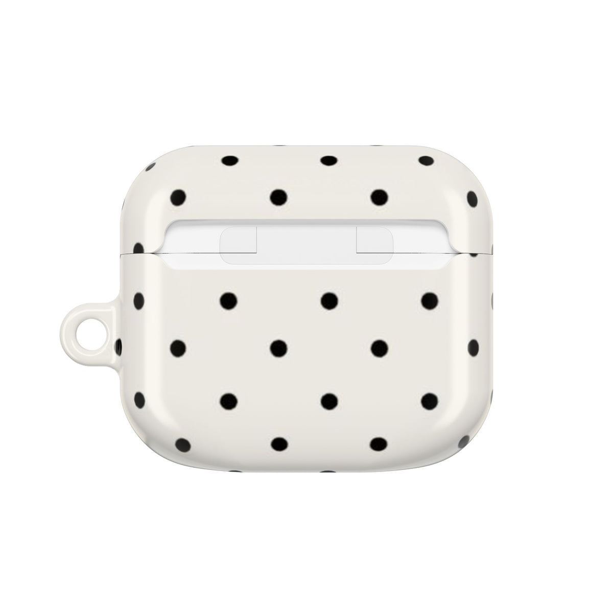Polka Dot ( White and Black) AirPods Cases