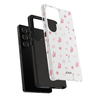 Pink Floral & Cocktail