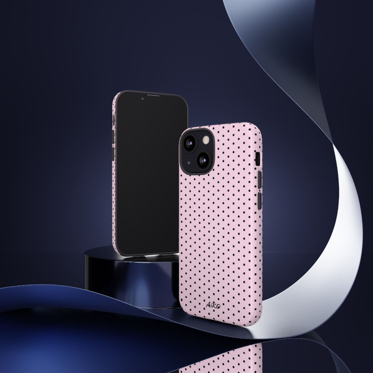 Baby Dots (Black and Pink)