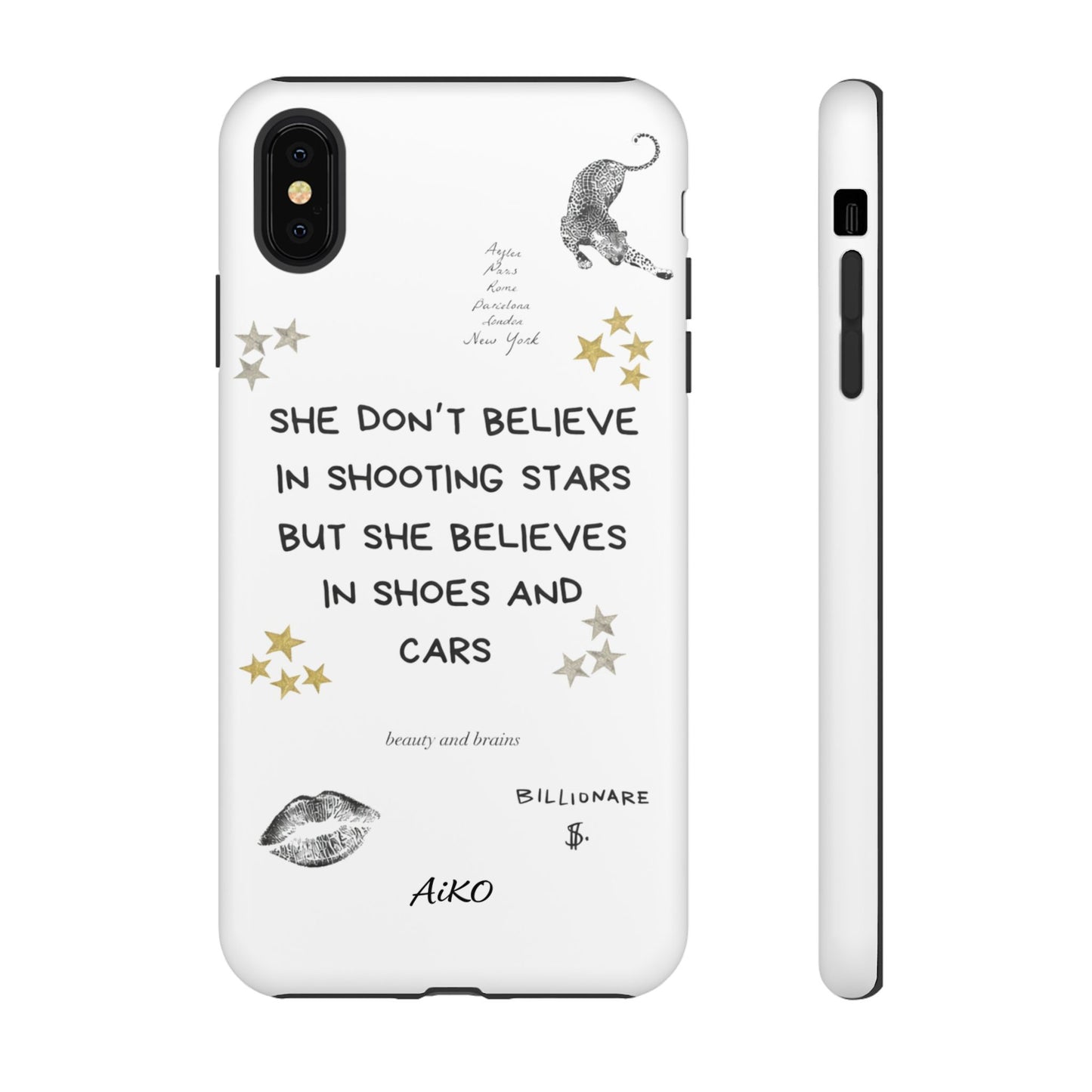 “She don’t believe in shooting stars”