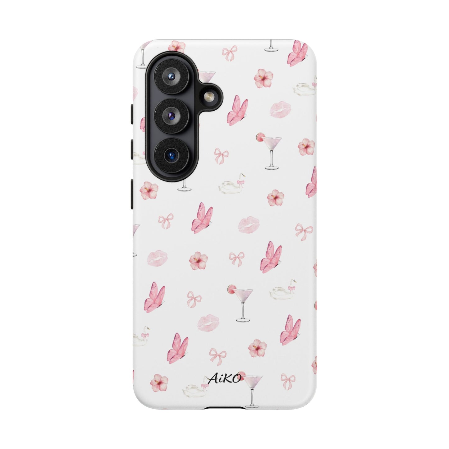 Pink Floral & Cocktail