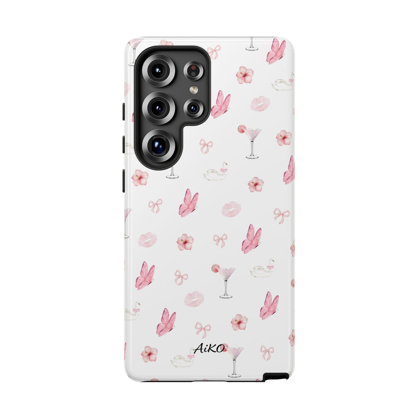 Pink Floral & Cocktail