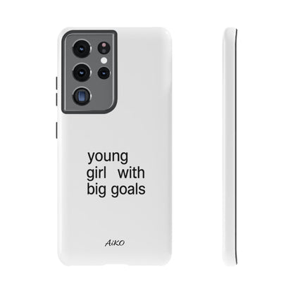 Young Girl With Big Goals