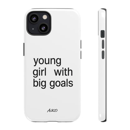Young Girl With Big Goals