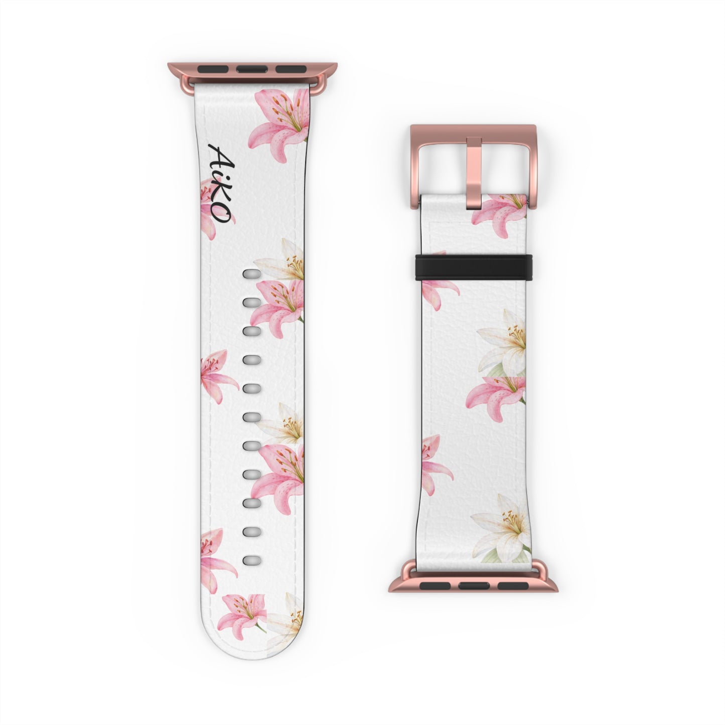 Blossom Grace (White) AppleWatch Band