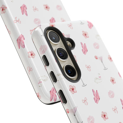 Pink Floral & Cocktail