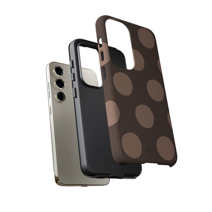 Polka Dots (Brown)