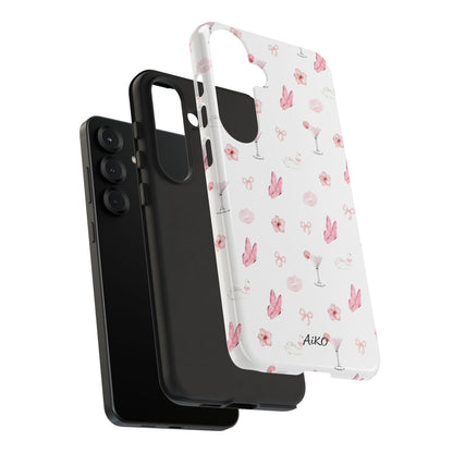 Pink Floral & Cocktail