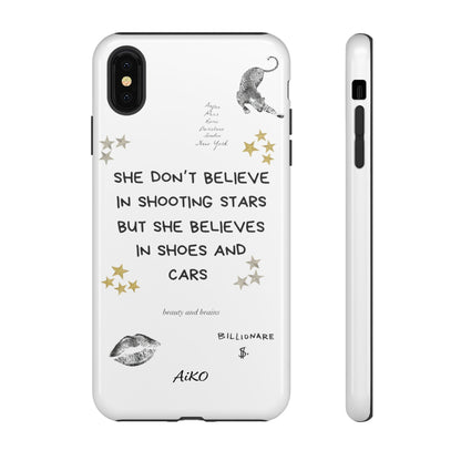 “She don’t believe in shooting stars”