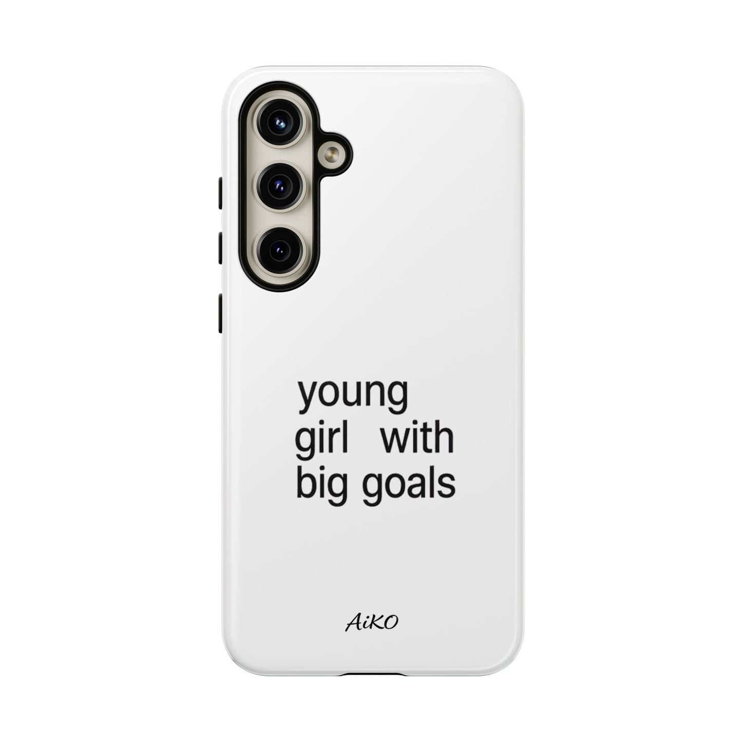 Young Girl With Big Goals