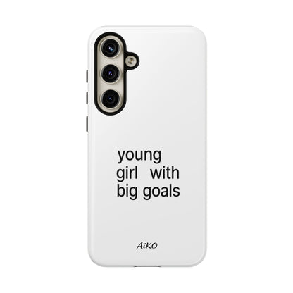 Young Girl With Big Goals