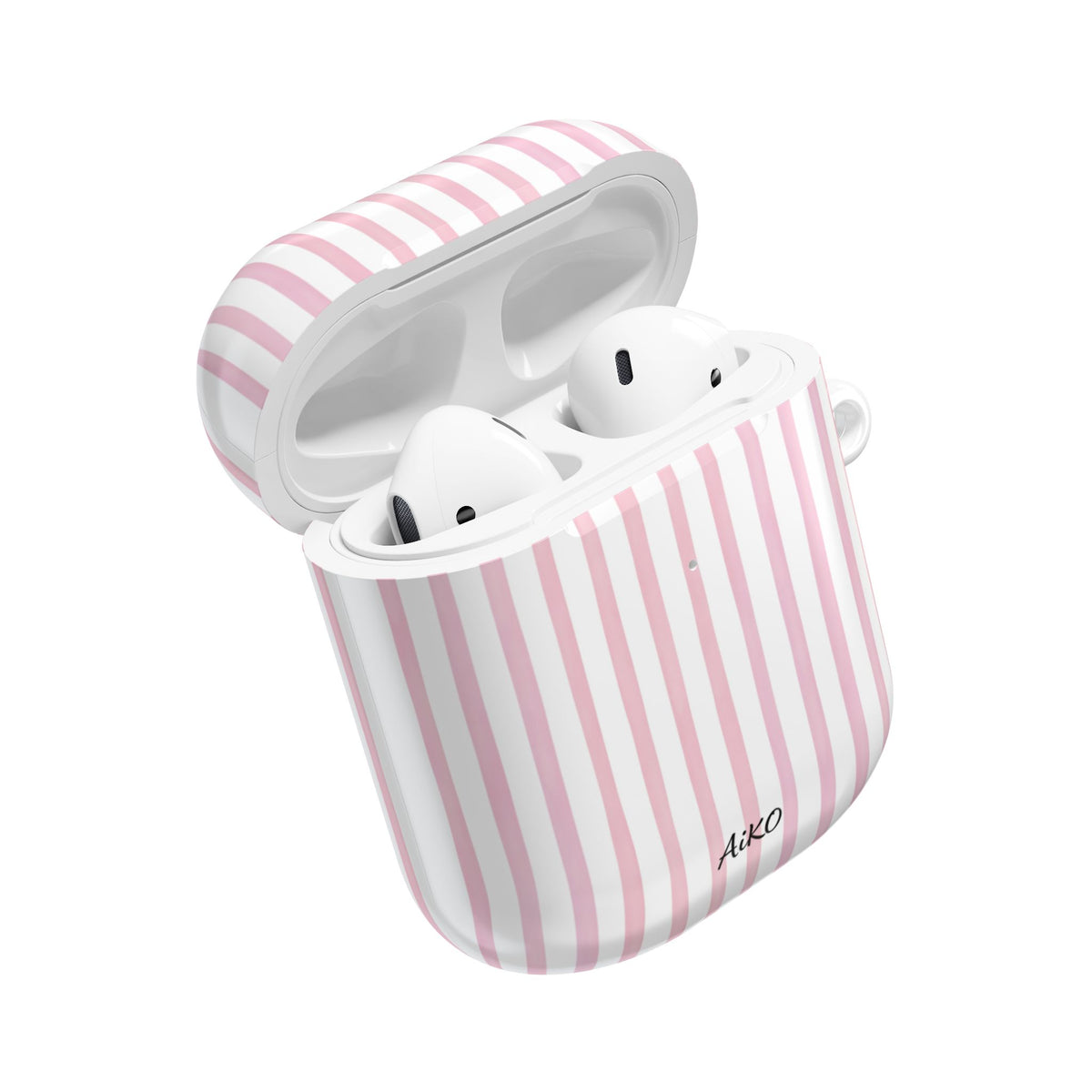 Blush Stripes AirPods Cases