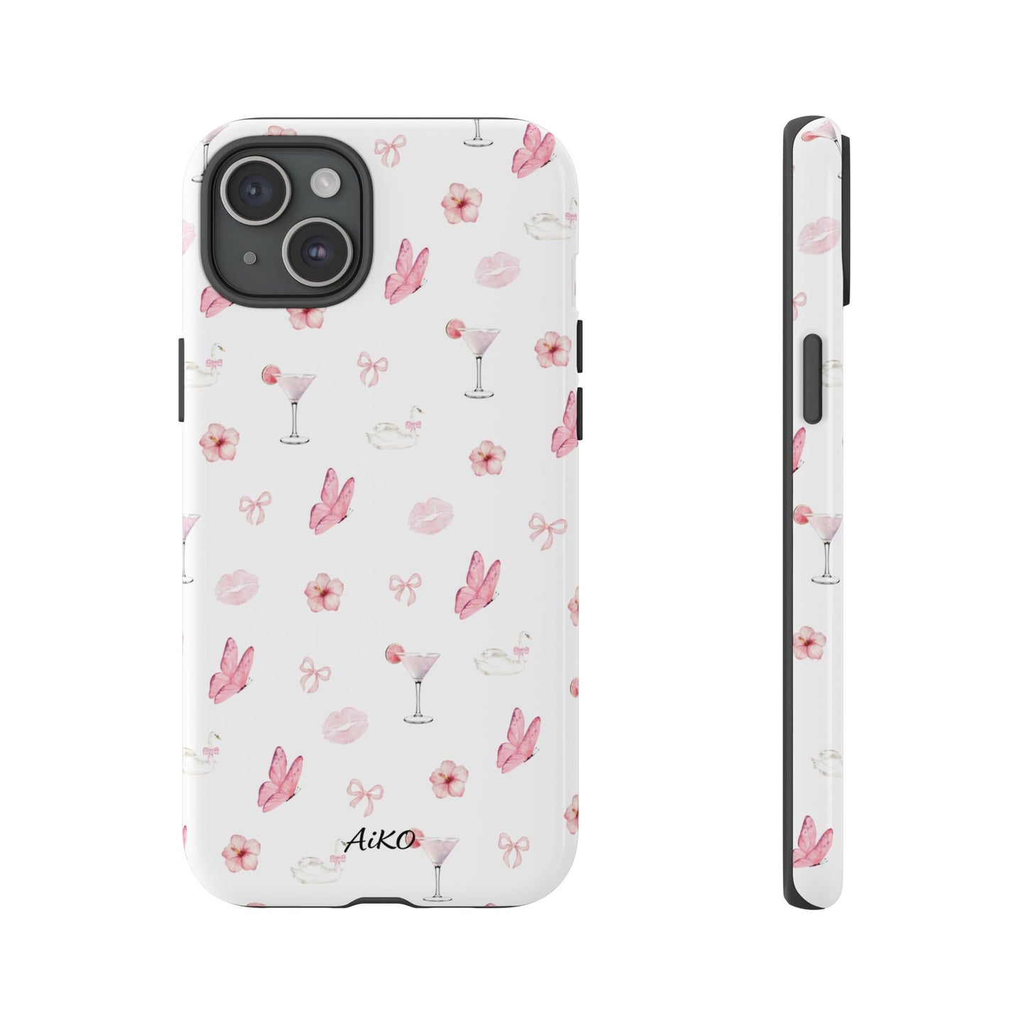Pink Floral & Cocktail