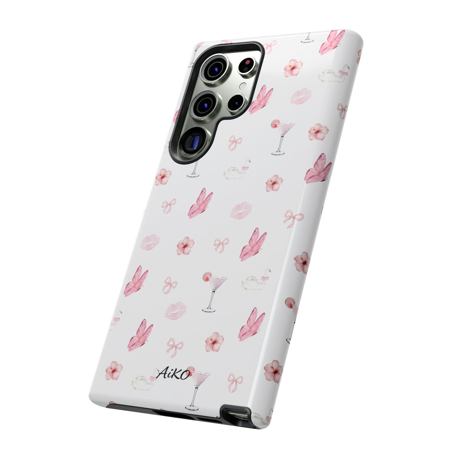 Pink Floral & Cocktail