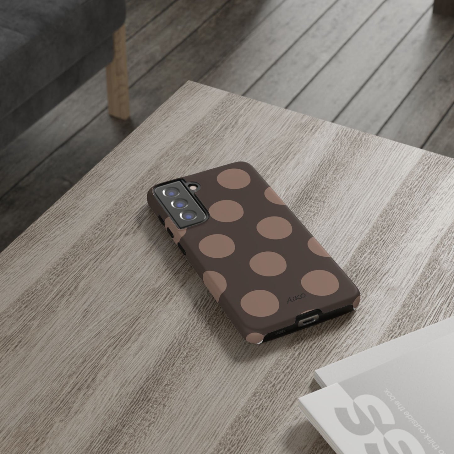 Polka Dots (Brown)