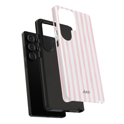 Pink Blush Stripes