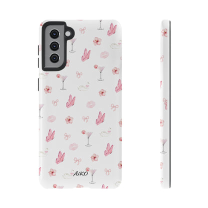 Pink Floral & Cocktail