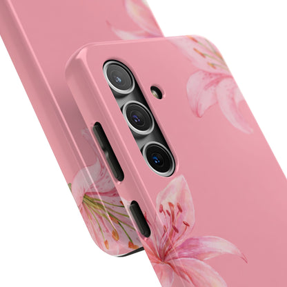Floral Lily Tough — Pink