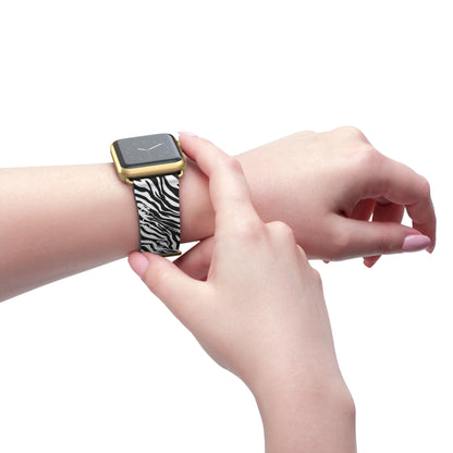 Zebra AppleWatch Band
