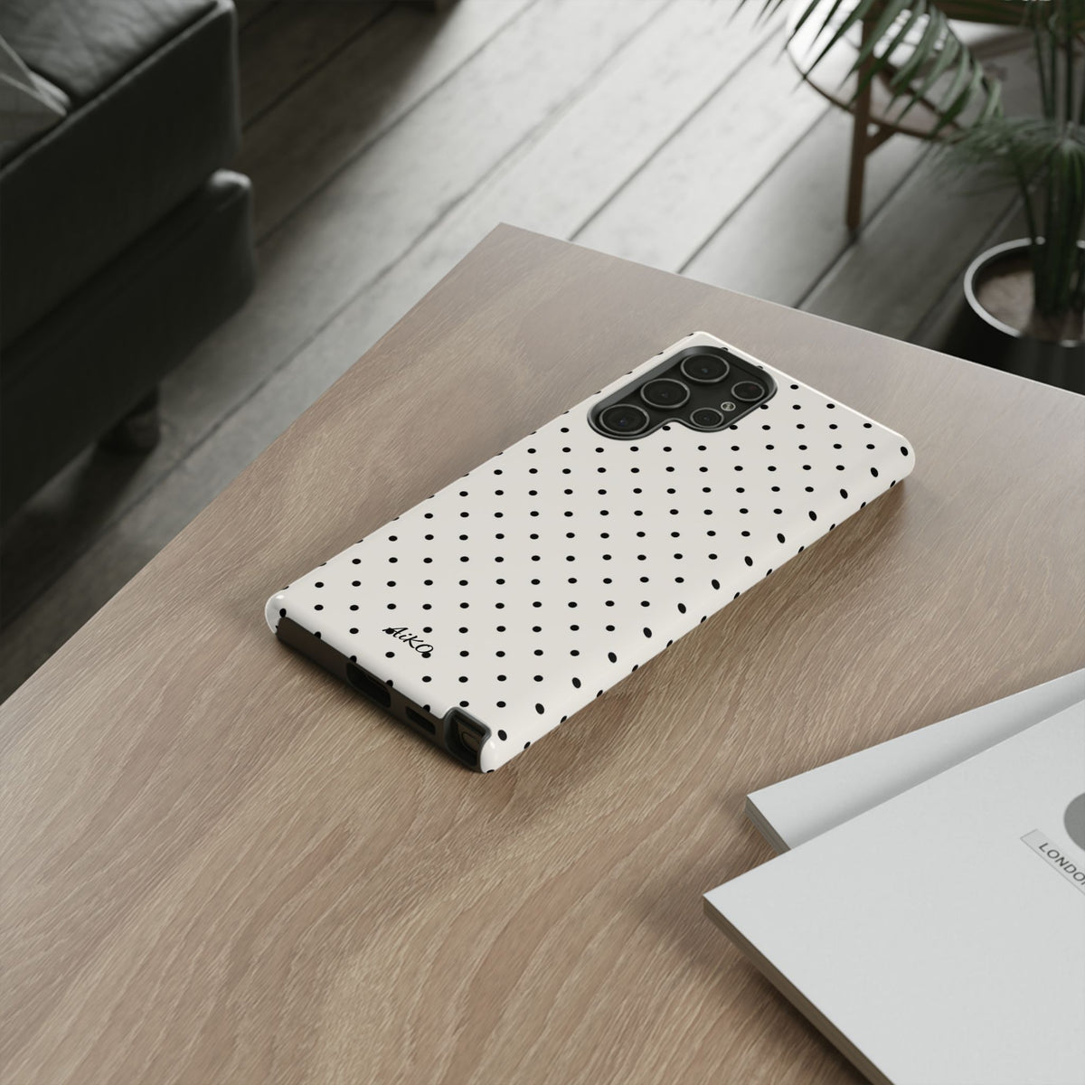 Baby Polka Dots ( Black and White)