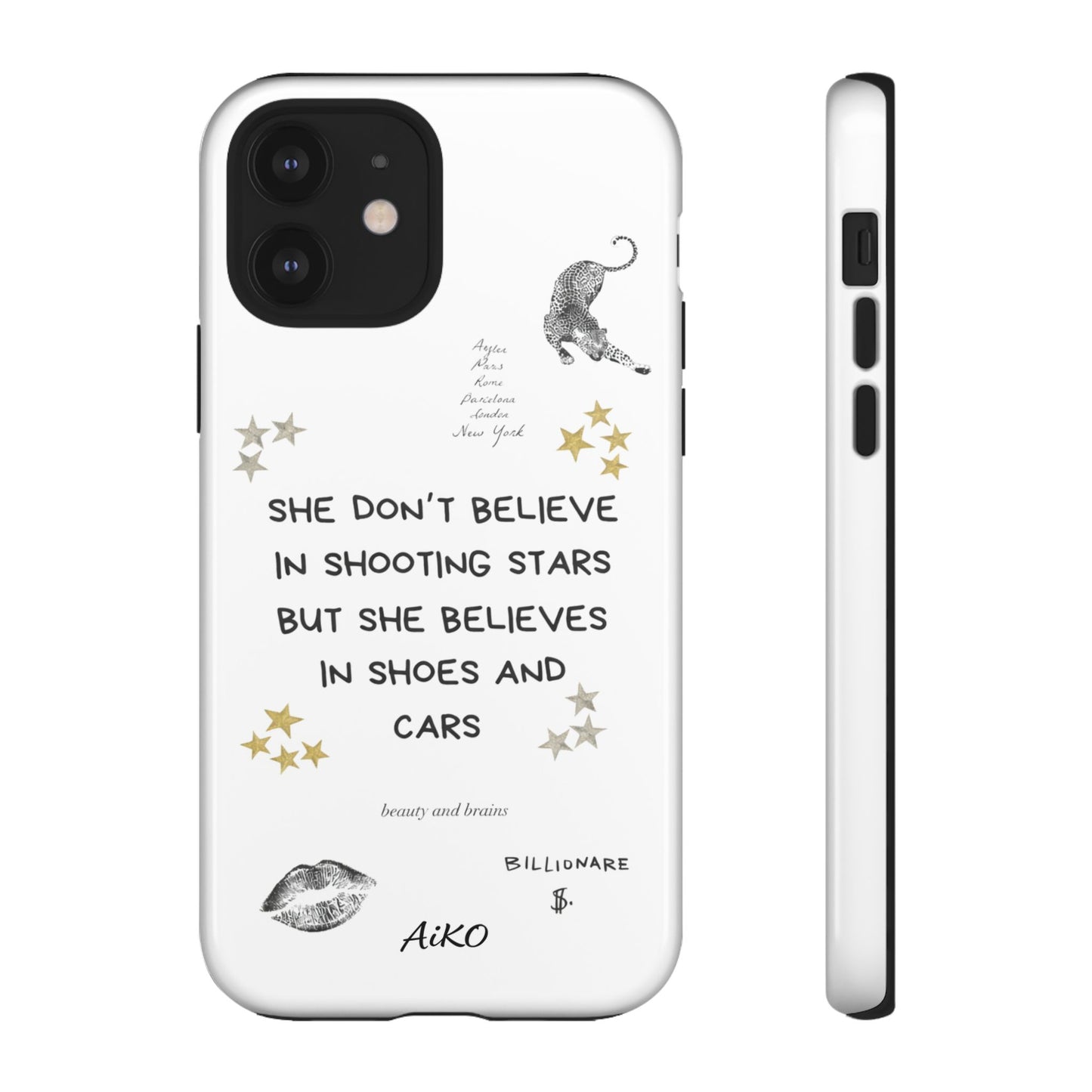 “She don’t believe in shooting stars”