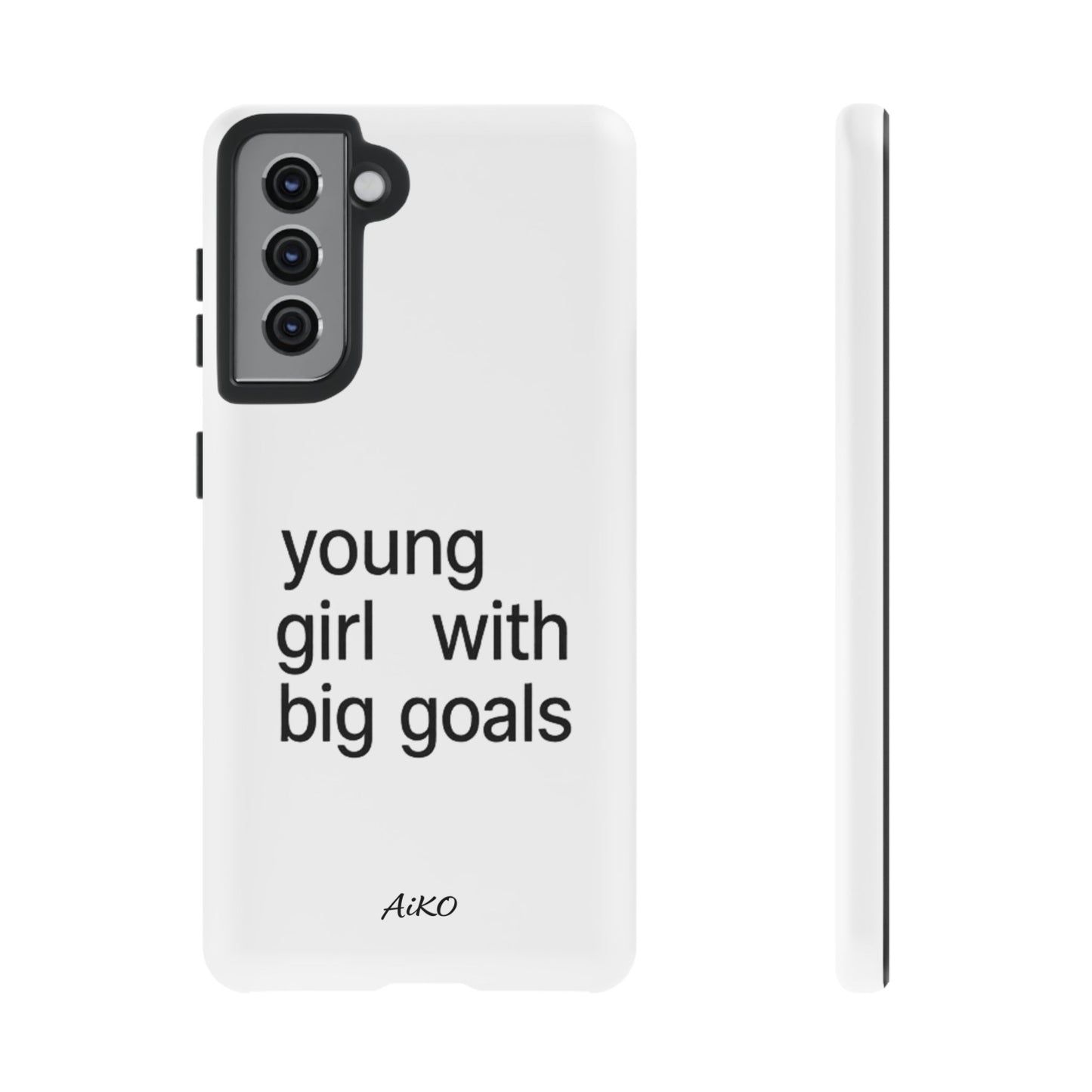 Young Girl With Big Goals
