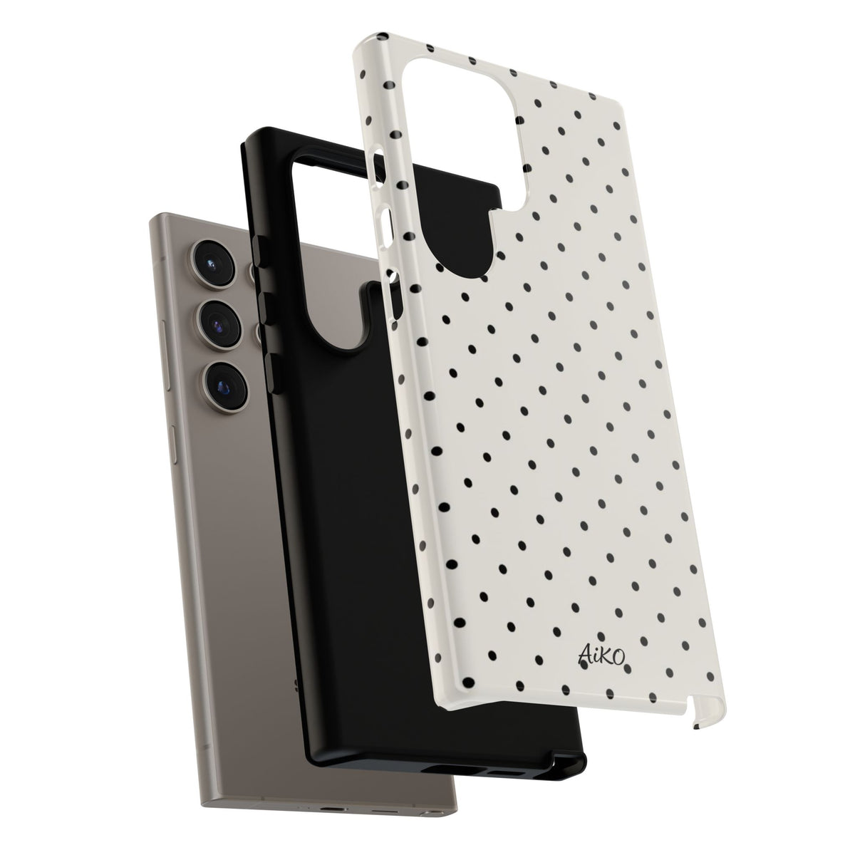 Baby Polka Dots ( Black and White)