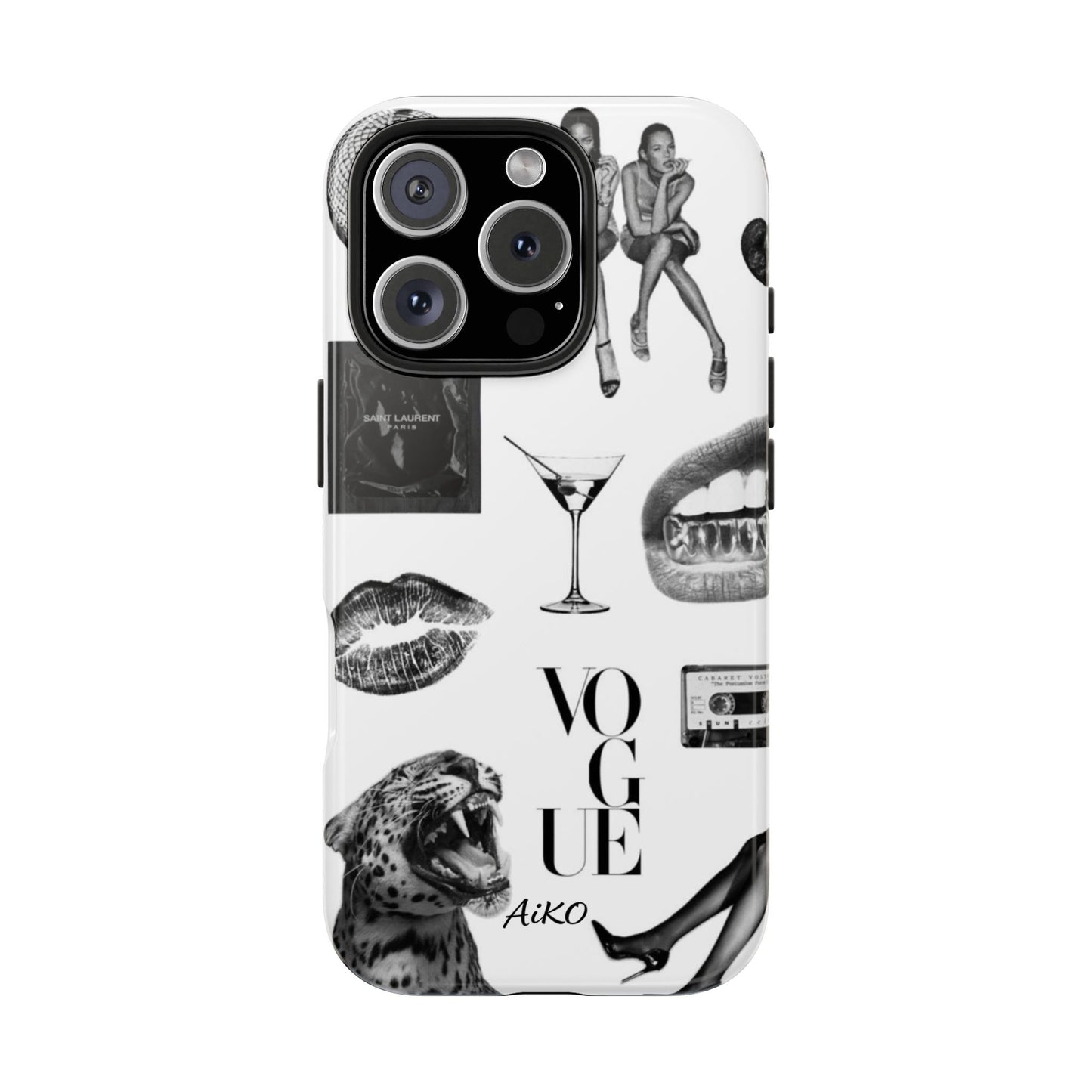 Black & White Fashion Graphic Cover