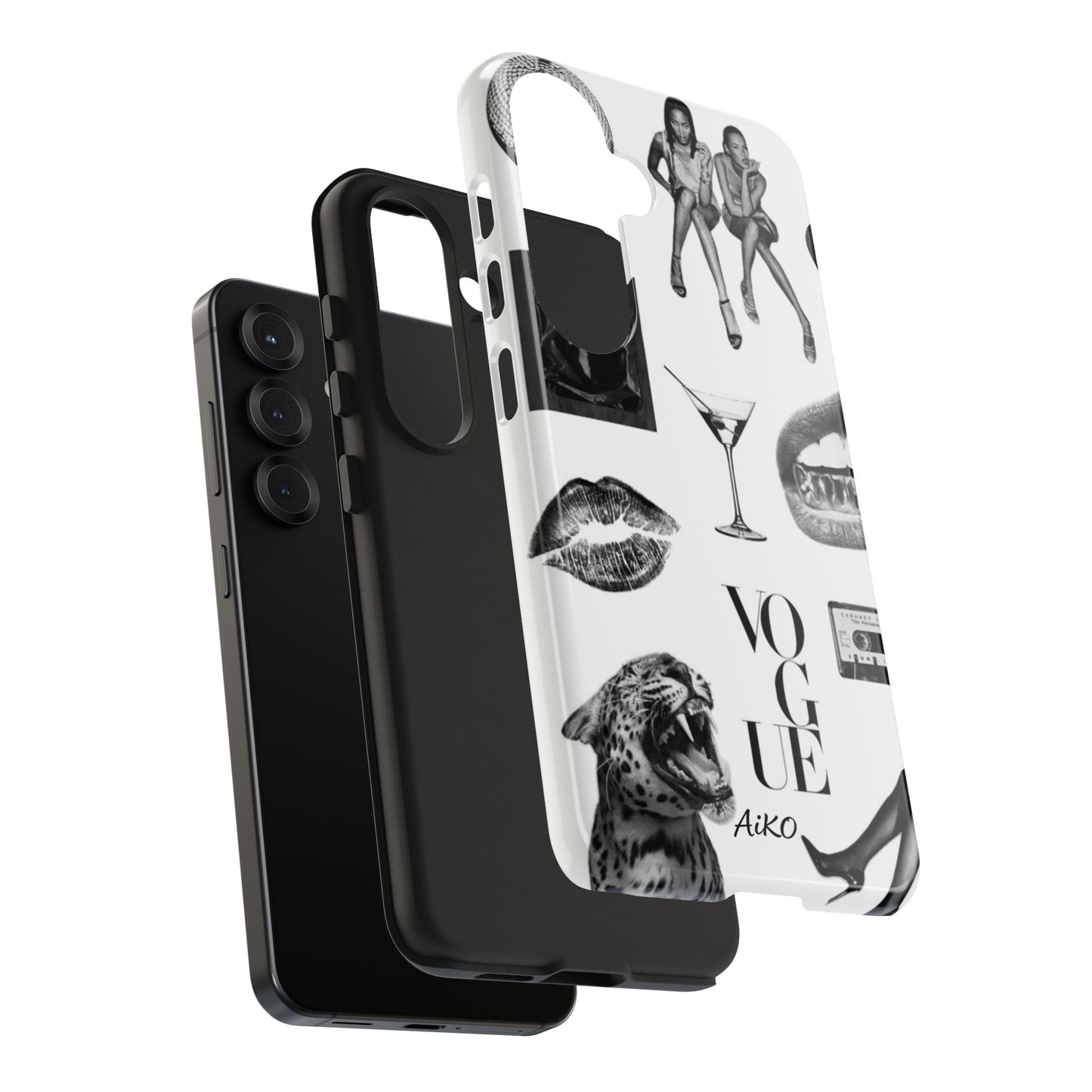 Black & White Fashion Graphic Cover