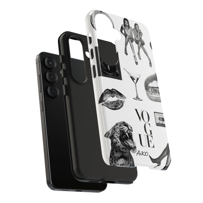 Black & White Fashion Graphic Cover