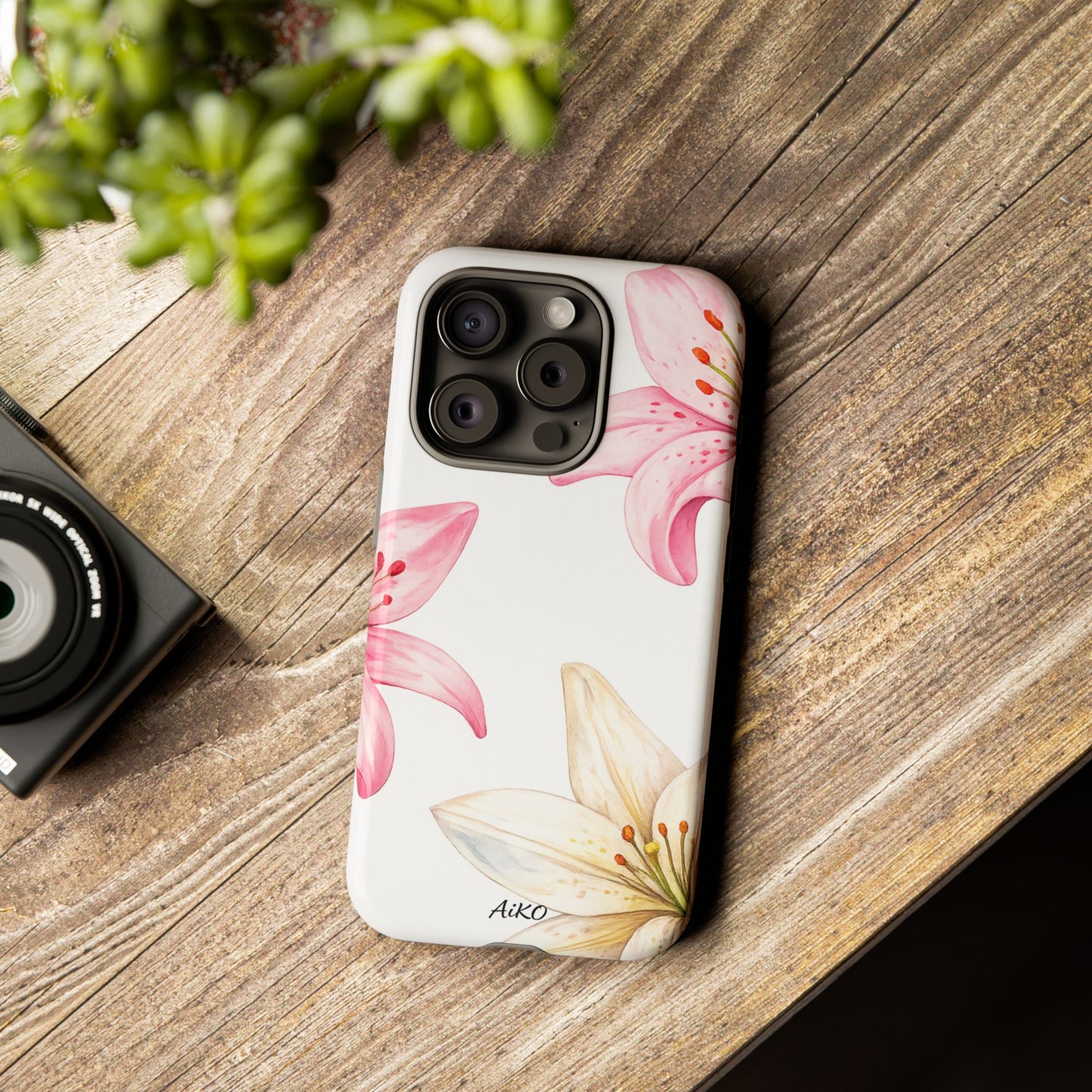 Blossom Grace Clear Case