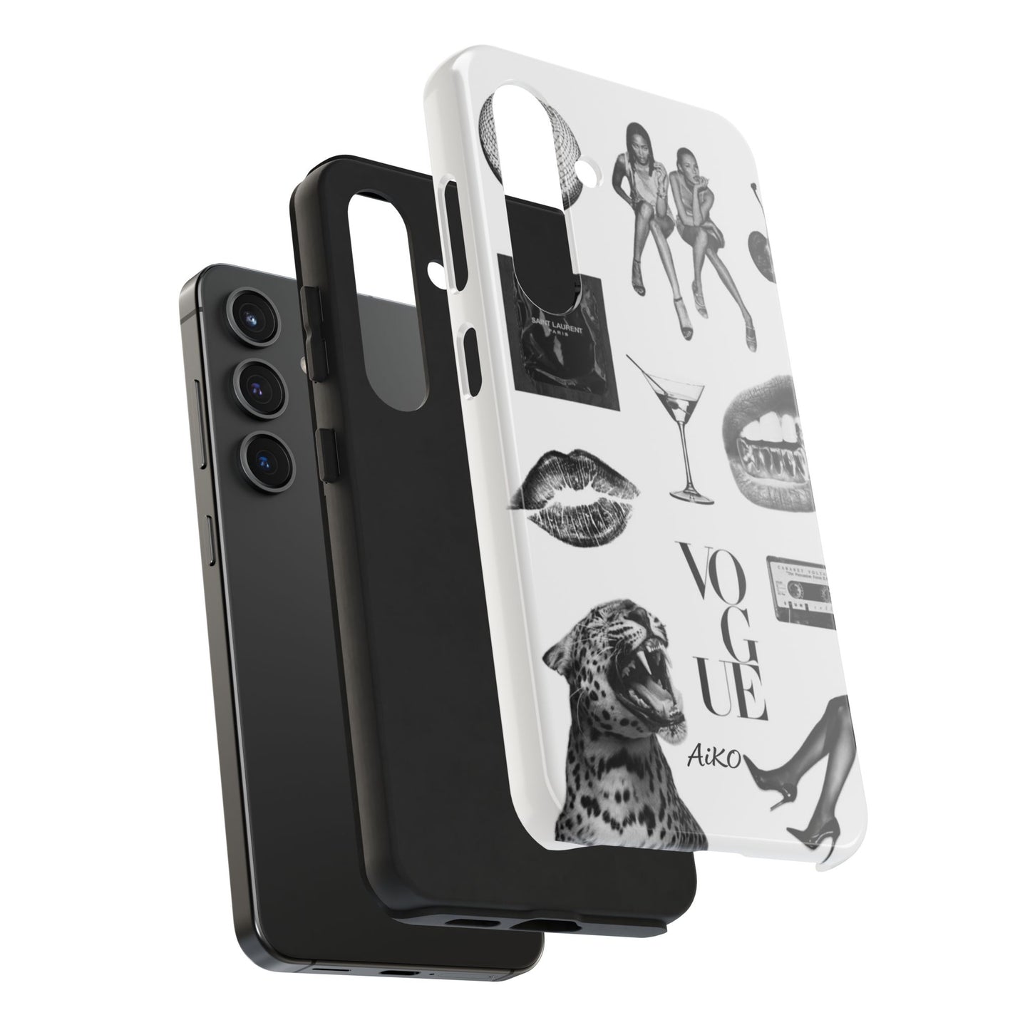 Black & White Fashion Graphic Cover