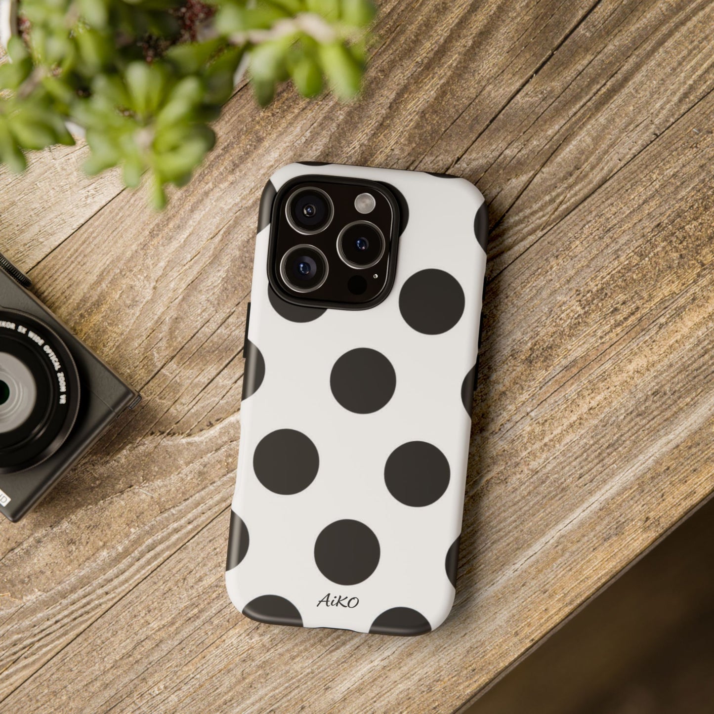 Polka Dots (Black )