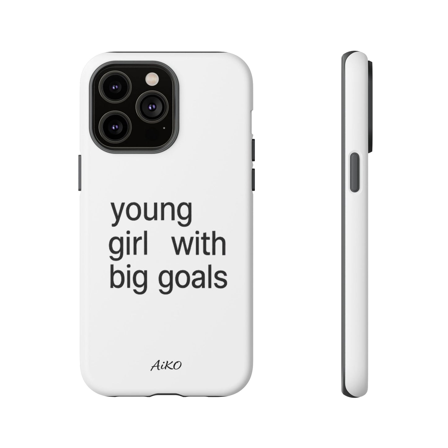 Young Girl With Big Goals