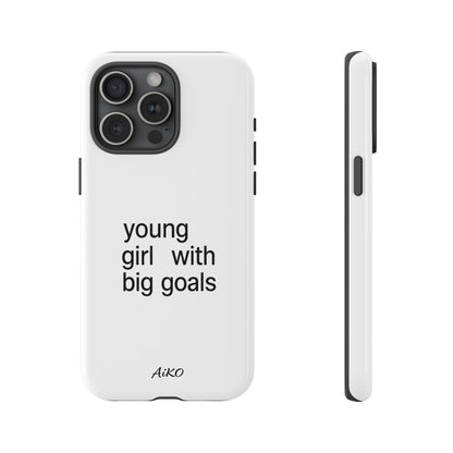 Young Girl With Big Goals