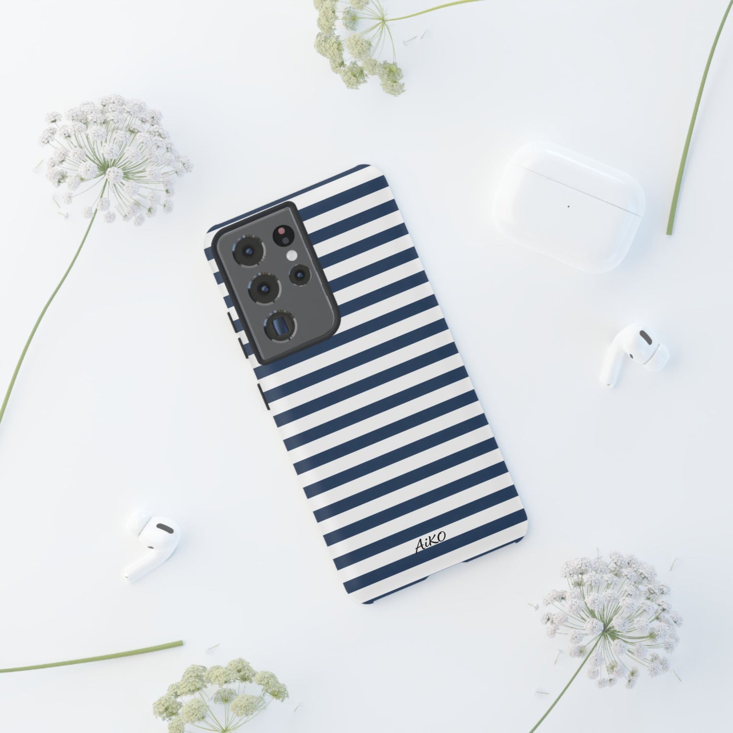 Navy Stripes