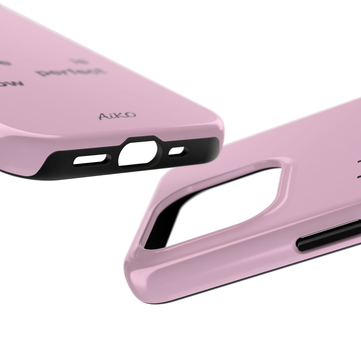 Pink Minimalist 'I relax I let go my life is in perfect flow'