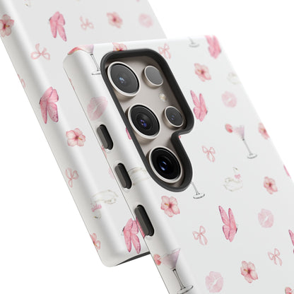 Pink Floral & Cocktail